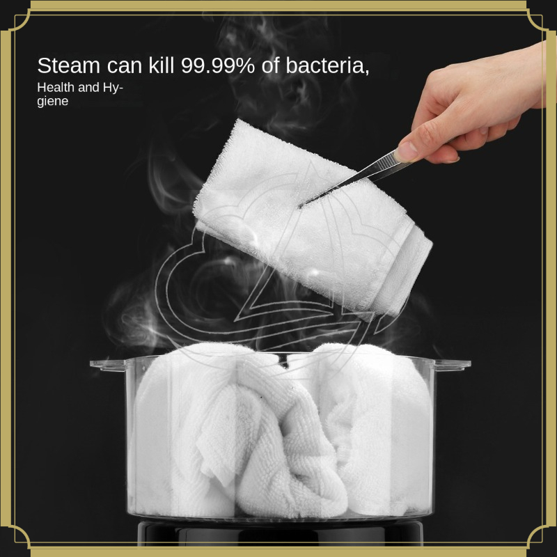 Home Barber - Mini Towel Heating Steamer Pot for