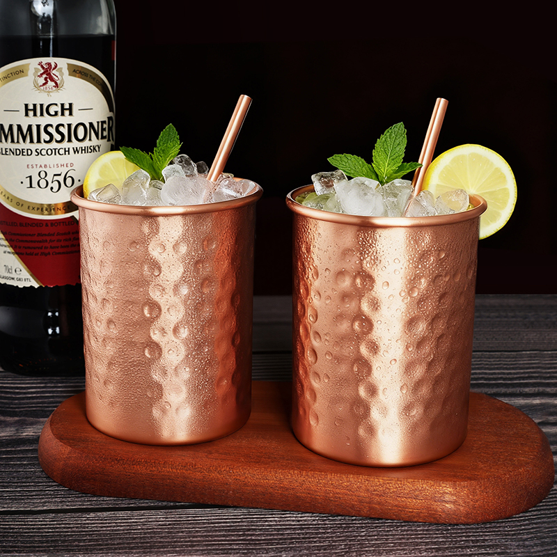 Mule Copper Mug - 2/4PCS Pure Copper Moscow Mule Mug