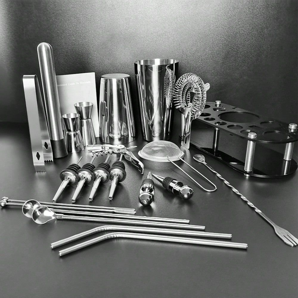 Boston Shaker Set - 22 Pieces Cocktail Shaker Set, 750ml25oz,