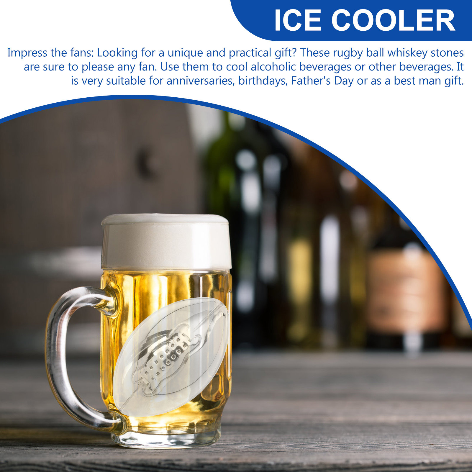 Stainless Steel Ice Cube Set R - Home Bar Set recension och pris