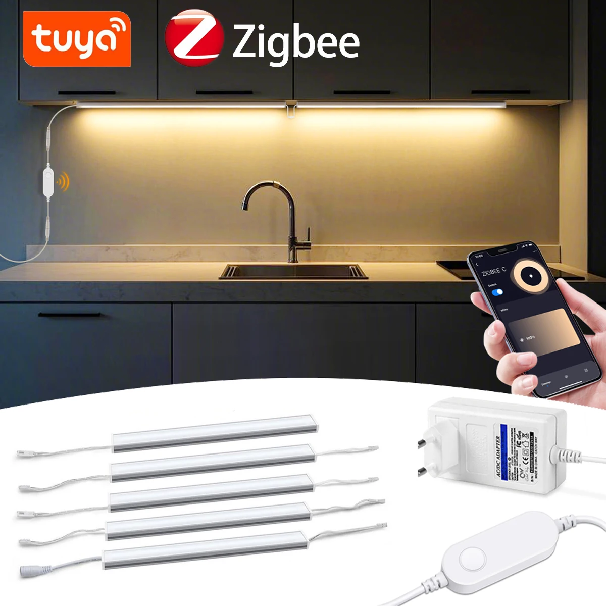 Smart Zigbee LED Lamp Under Ca - Home Bar And Cabinet recension och pris