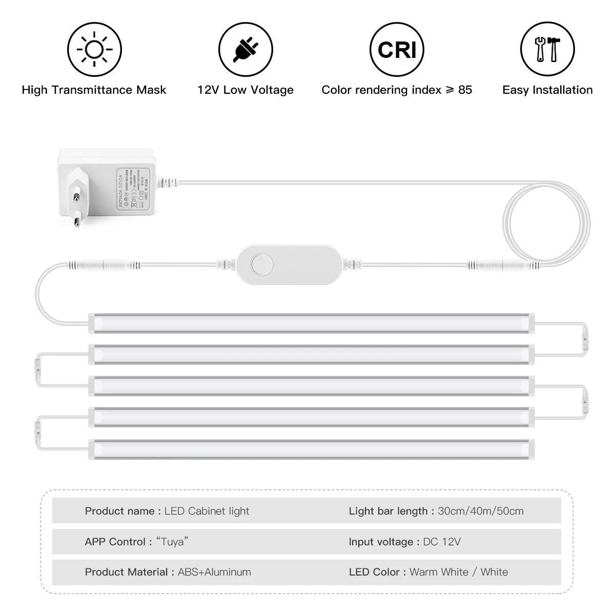 Smart Zigbee LED Lamp Under Ca - Home Bar And Cabinet recension och pris