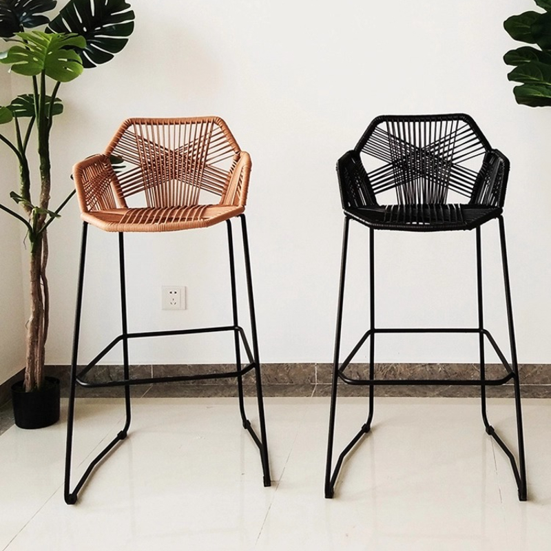 Scandinavian Rattan Bar Stool  - Home Bar Lounge recension och pris
