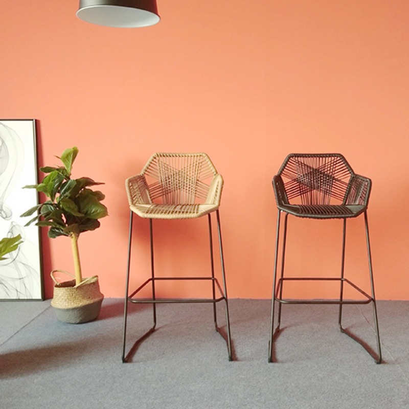 Scandinavian Rattan Bar Stool  - Home Bar Lounge recension och pris
