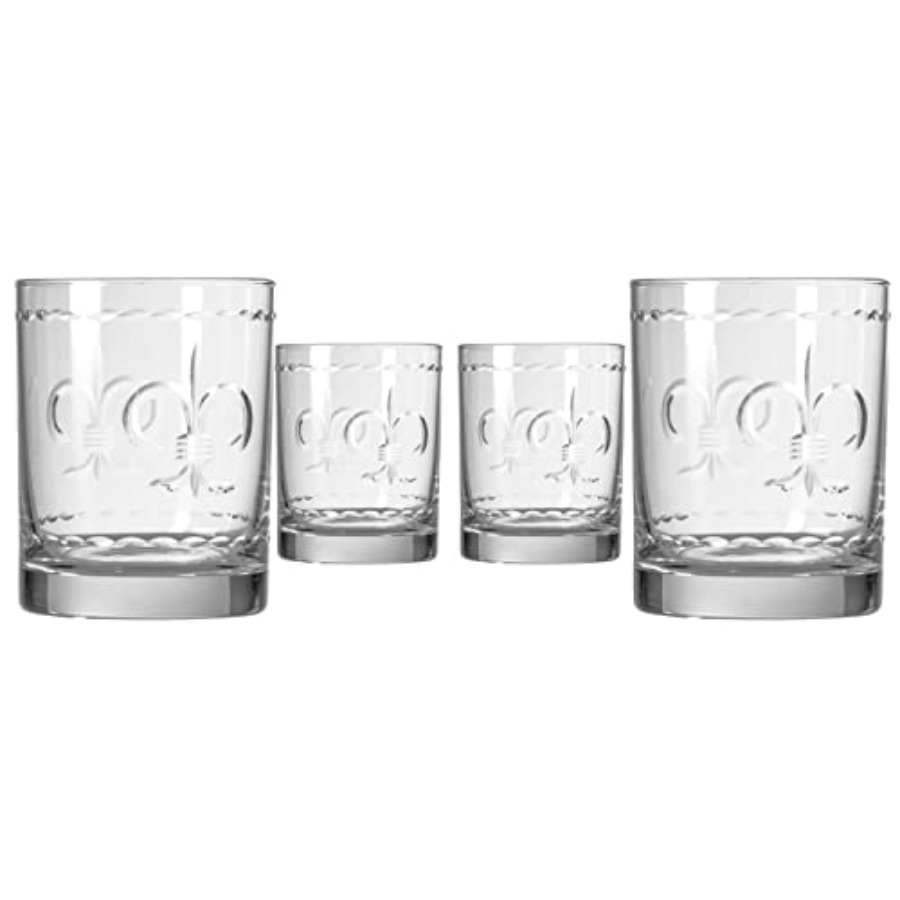 Fleur De Lis Double Old Fashio - Old Fashioned Glass recension och pris