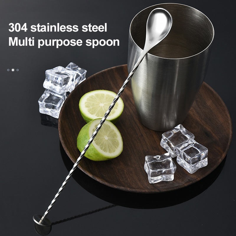 Stirrer High Quality Stainless - Bar Spoon Twisted recension och pris