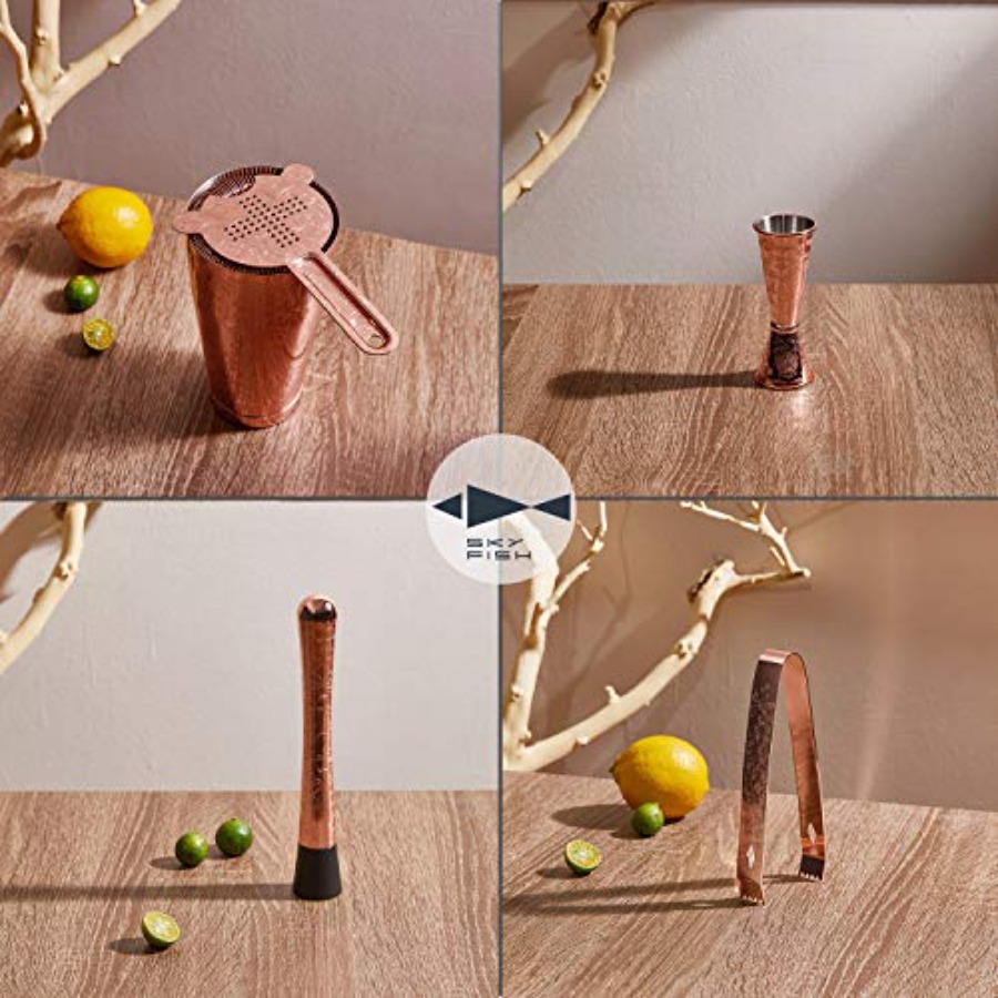 Sky Fish Bartender Kit Cocktai - Boston Shaker Set recension och pris