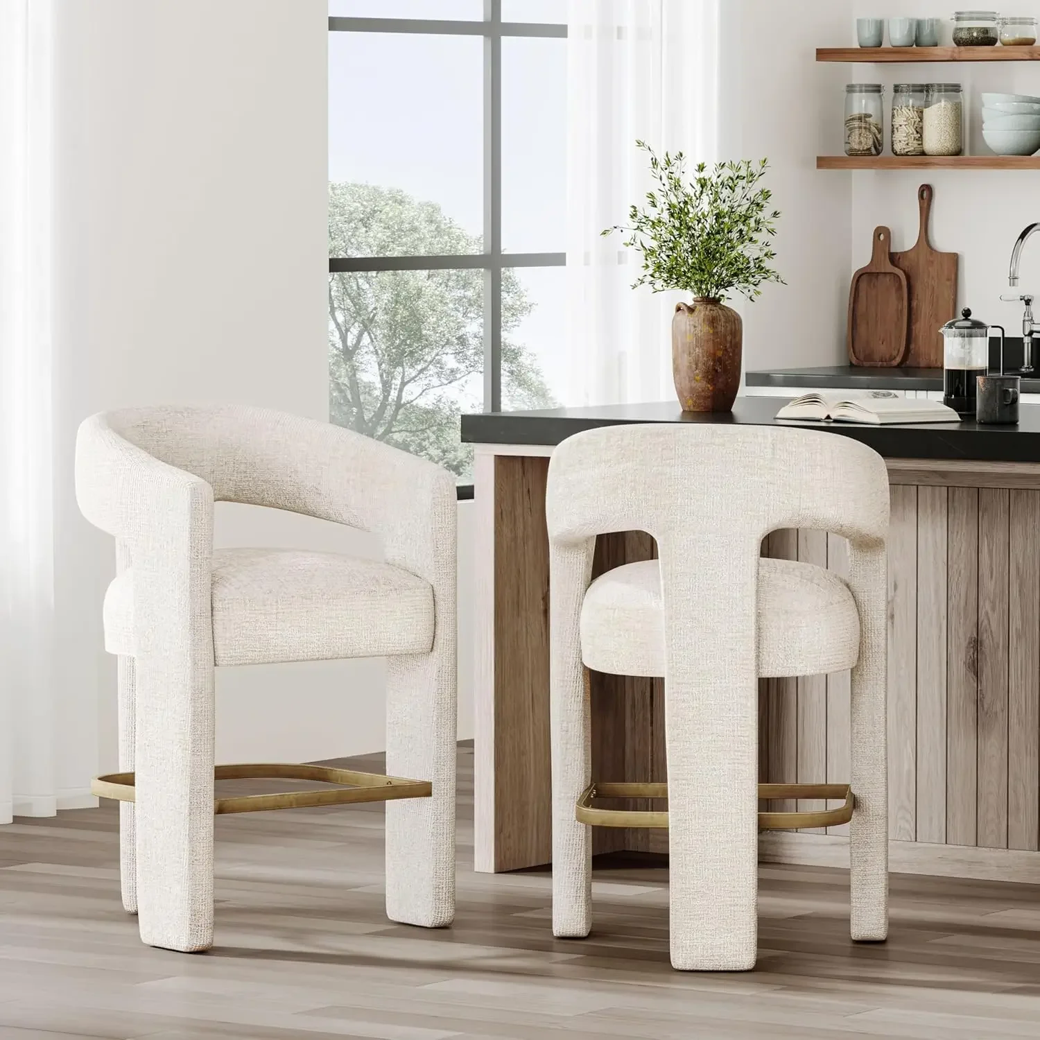 Jofran Upholstered Counter Sto - Home Bar And Counter recension och pris