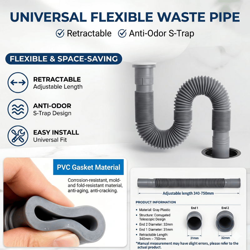 Universal Flexible Expandable  - Home Bar Sink recension och pris