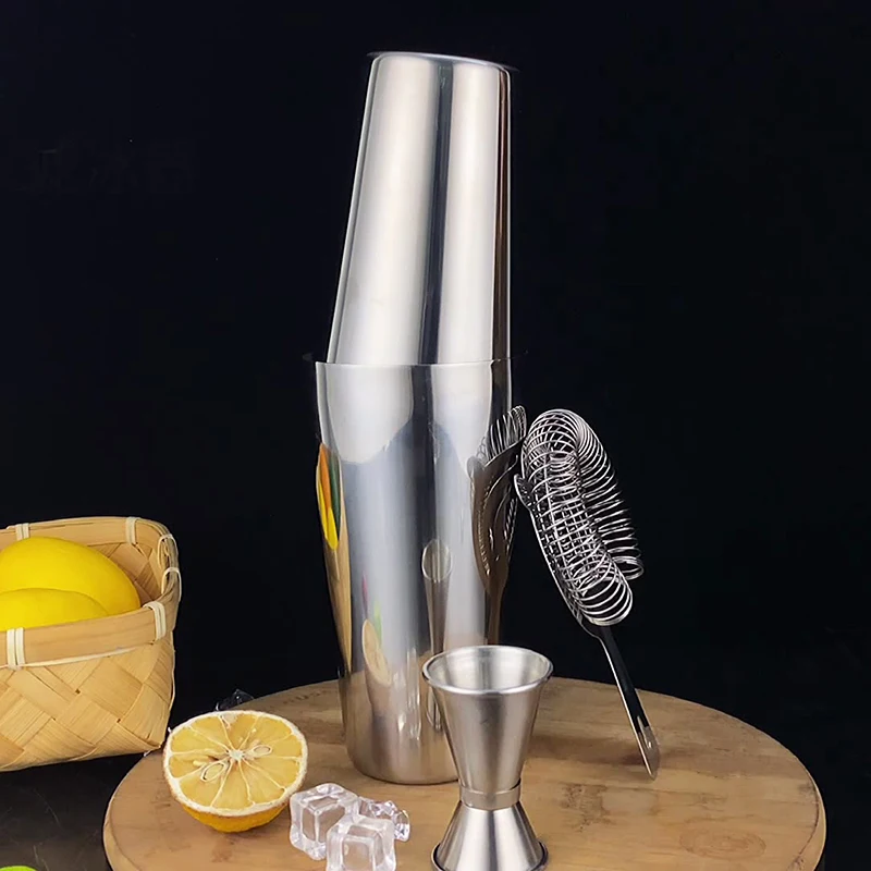 550/750ML Cocktail Shaker Bar  - Boston Shaker Set recension och pris