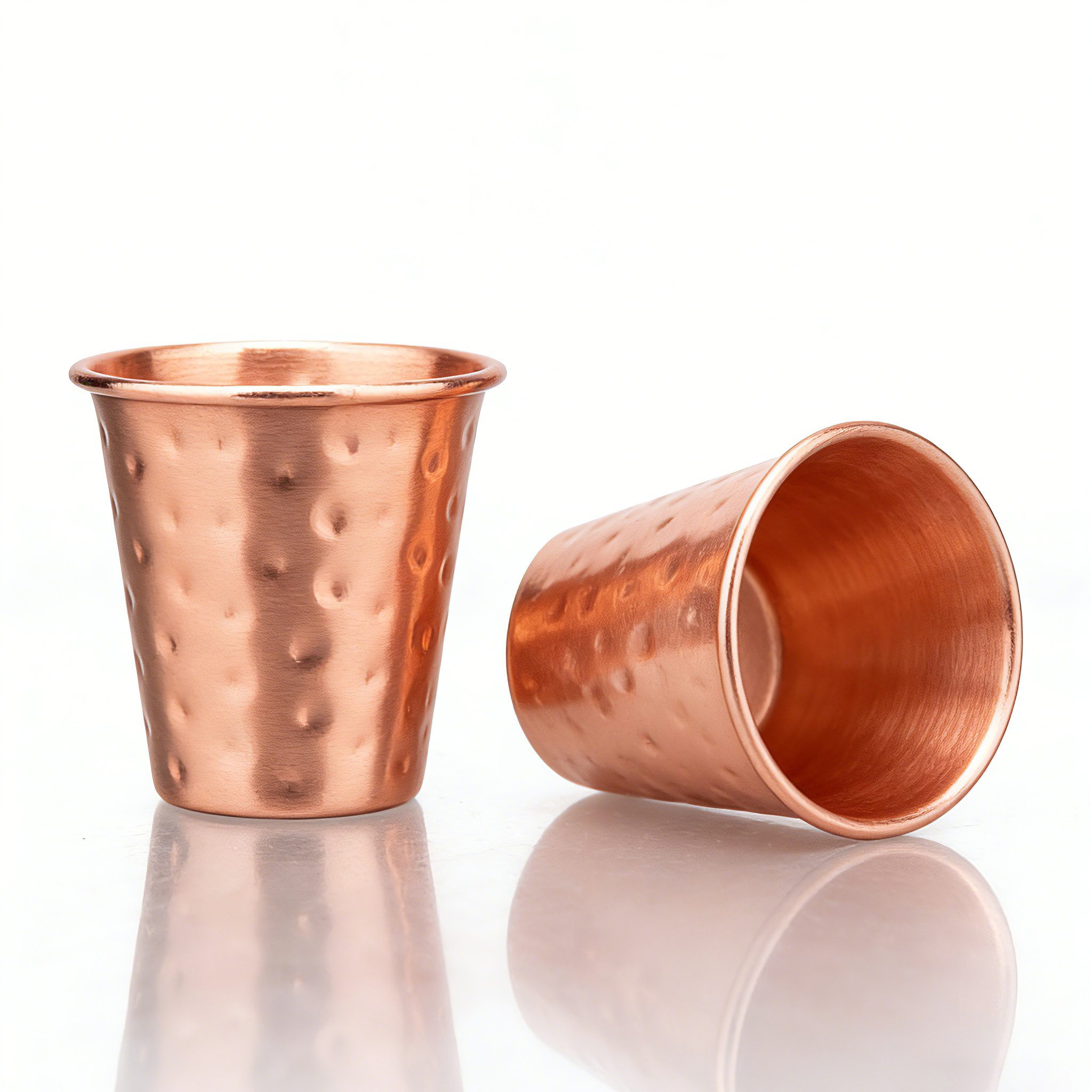 3Pcs New 60ml 100% Copper Cups - Mule Copper Mug recension och pris