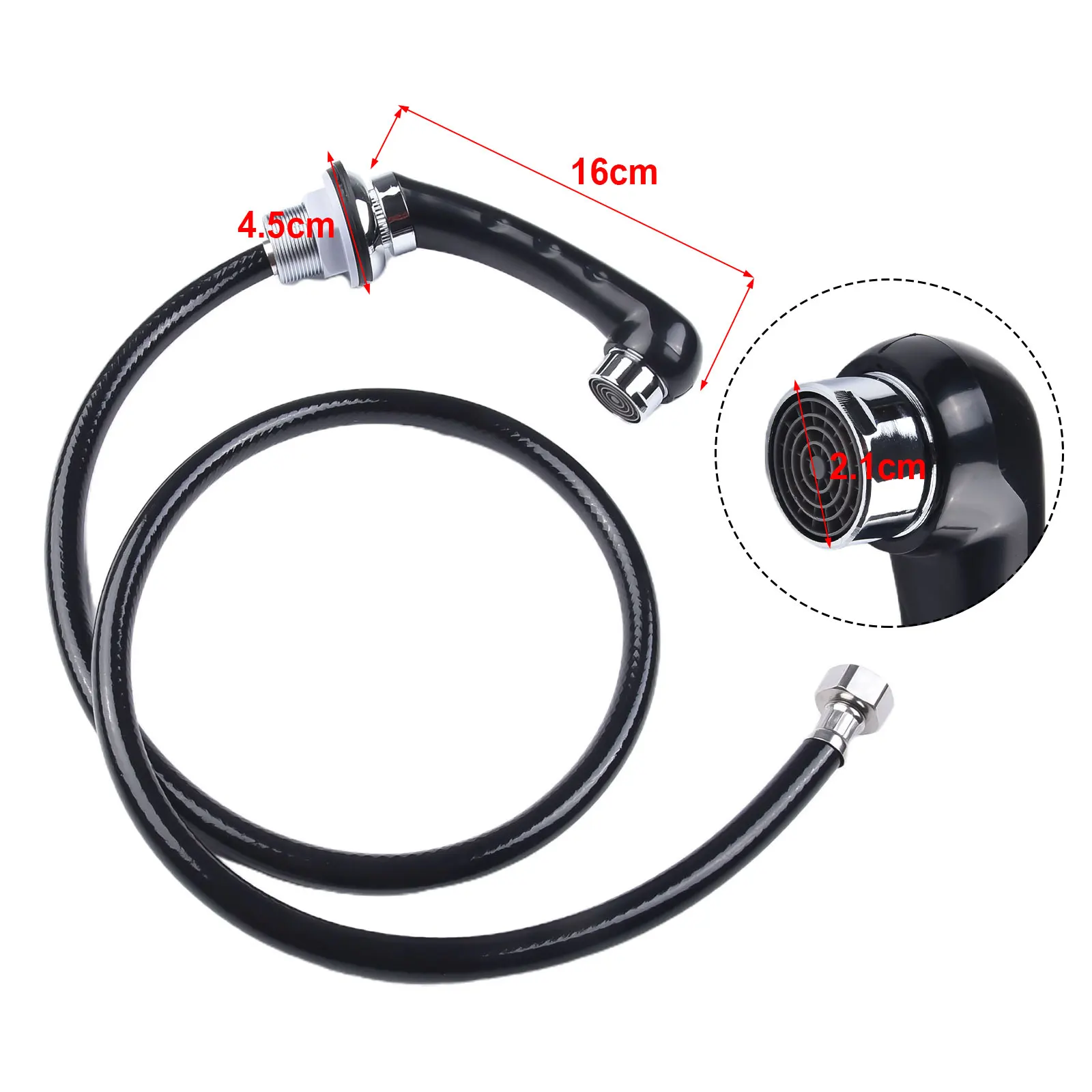 1Pc Shower Head With Hose Sham - Home Bar Sink recension och pris