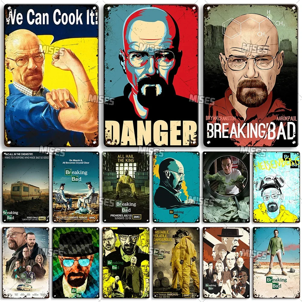 Breaking Bad Classic TV Metal  - Home Bar Set recension och pris