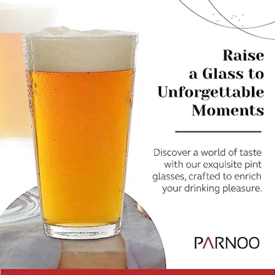 Bulk Classic Premium Beer Pint - Highball Glass Set recension och pris