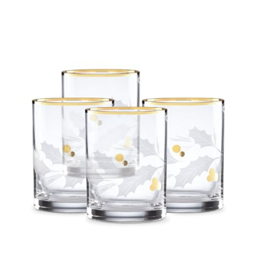 886861 Holiday Gold 4Piece Dou - Old Fashioned Glass recension och pris