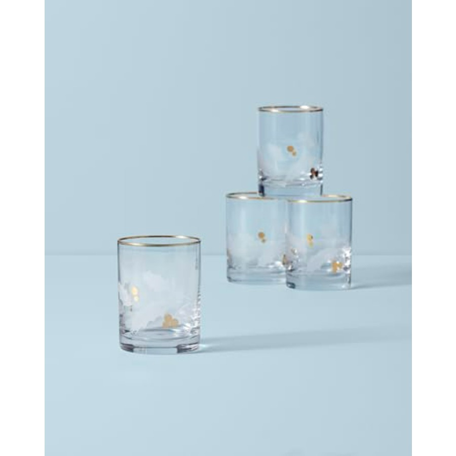 886861 Holiday Gold 4Piece Dou - Old Fashioned Glass recension och pris