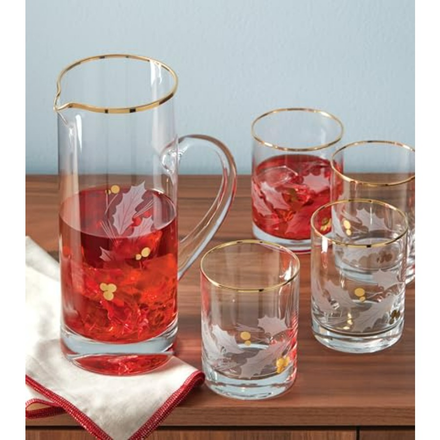 886861 Holiday Gold 4Piece Dou - Old Fashioned Glass recension och pris