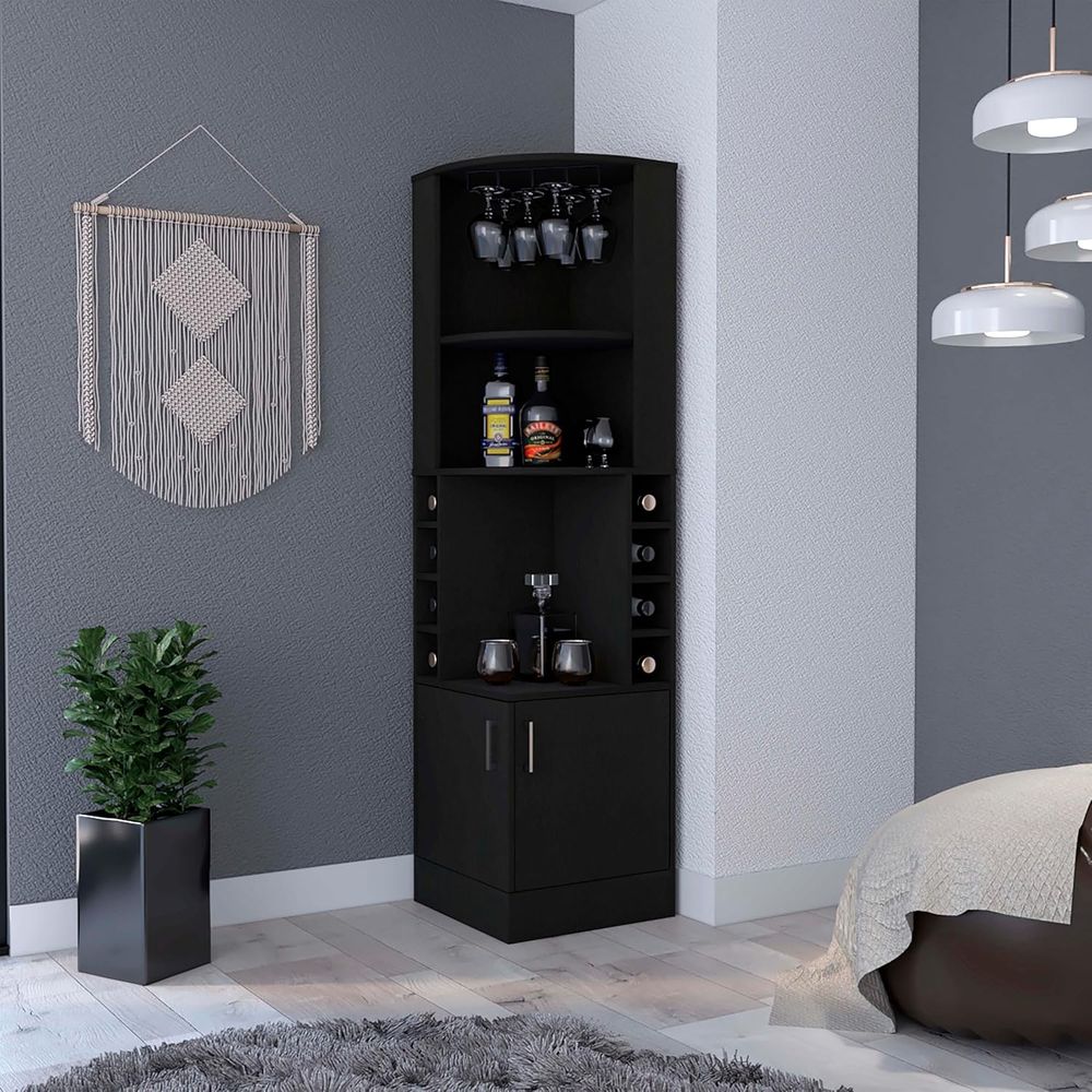 71 Tall Armhouse Wine Cabinet  - Home Bar And Cabinet recension och pris
