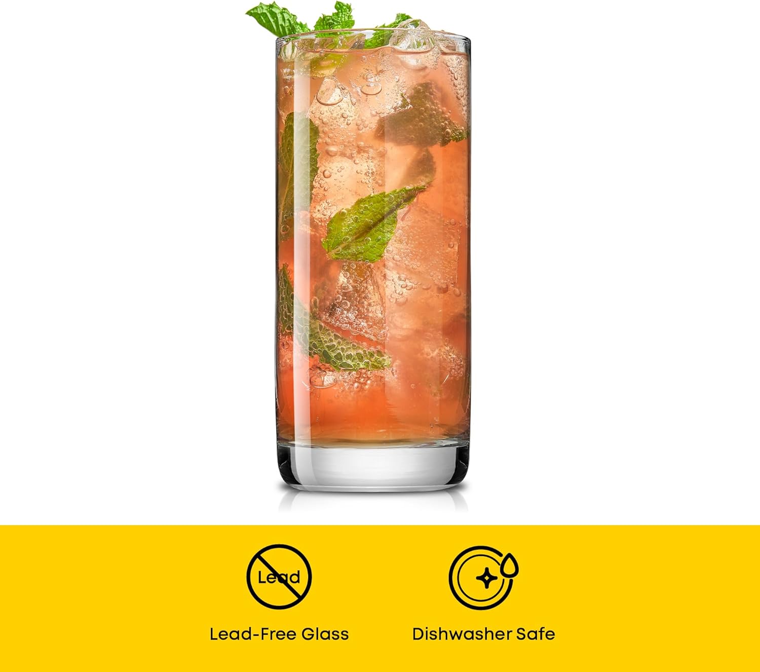 13oz Highball Glasses, 6pc Tal - Highball Glass Set recension och pris