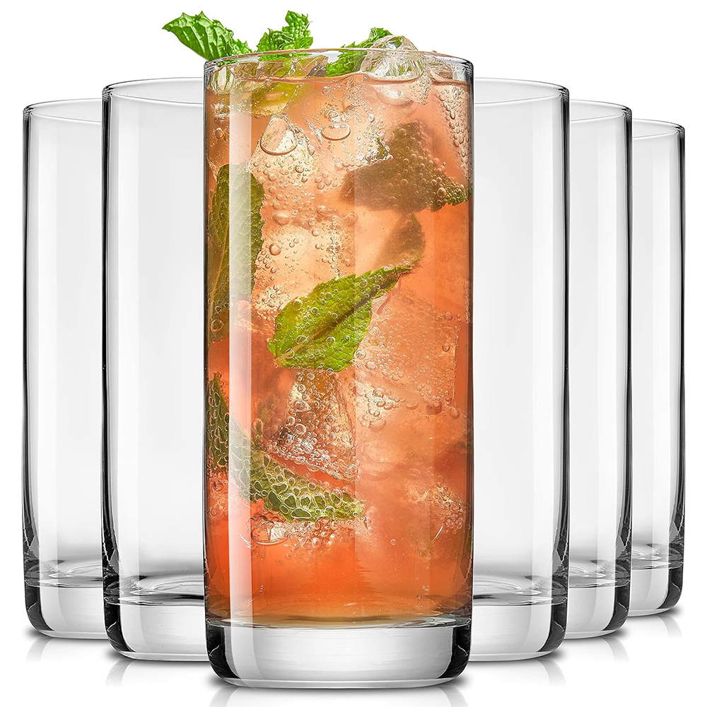 Lead-Free Crystal Drinking Gla - Highball Glass Set recension och pris