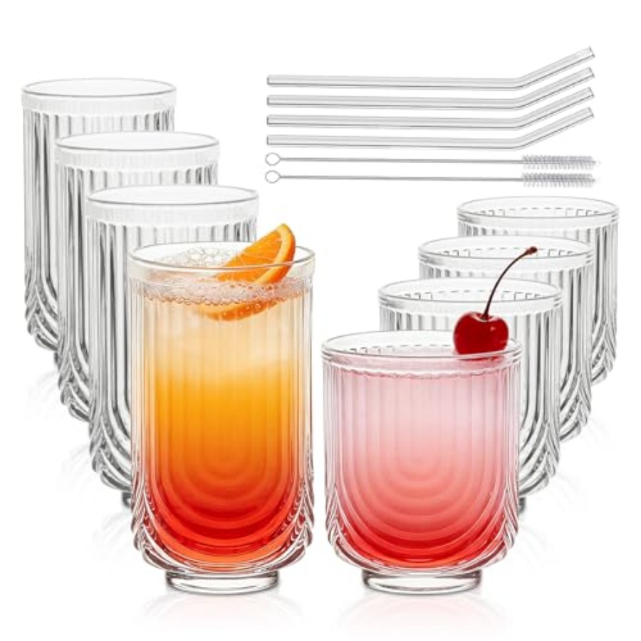 Water Drinking Glasses Set of  - Highball Glass Set recension och pris