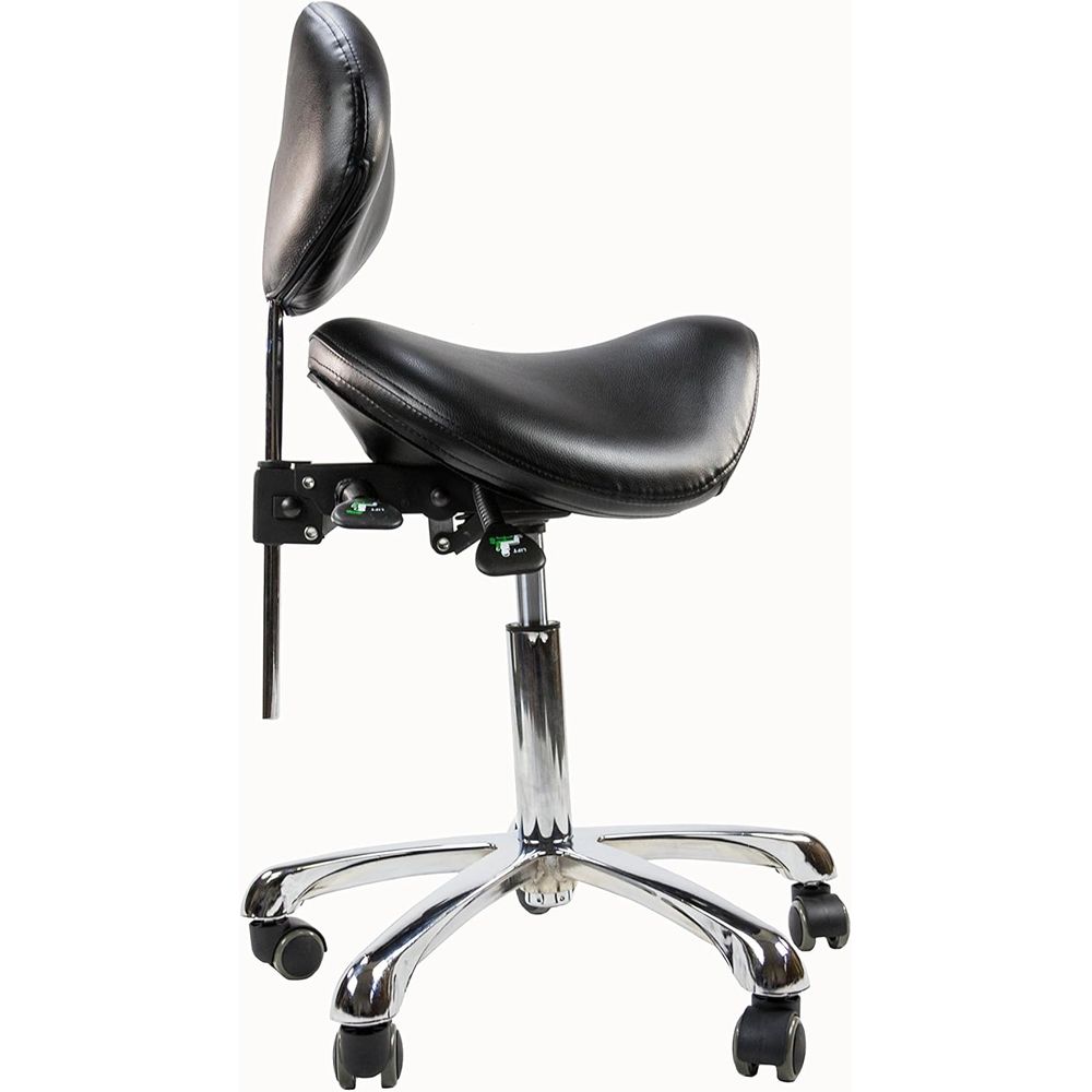 Ergonomic Rolling Stool with A - Home Barber recension och pris