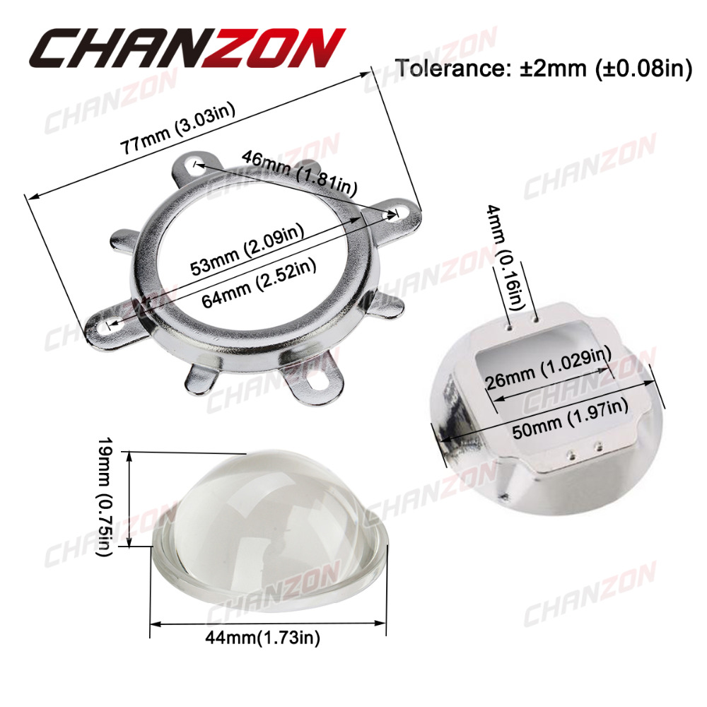 44mm Lens Reflector Collimator - Highball Glass Set recension och pris