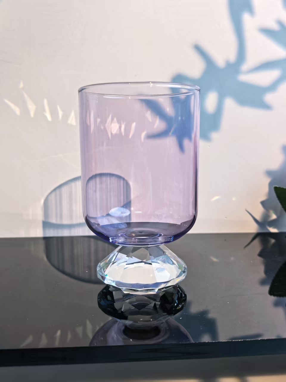 Diamond Cut Wine Glasses Set o - Highball Glass Set recension och pris