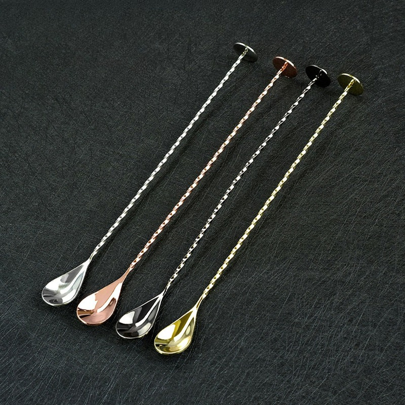 1Pcs Cocktail Bar Spoon Stainl - Bar Spoon Twisted recension och pris