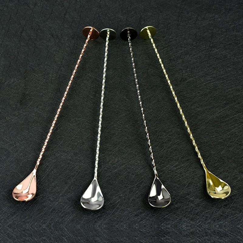 1Pcs Cocktail Bar Spoon Stainl - Bar Spoon Twisted recension och pris