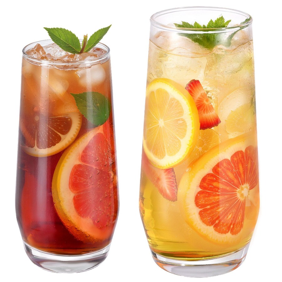 Drinking Glasses Set, 16-Piece - Highball Glass Set recension och pris