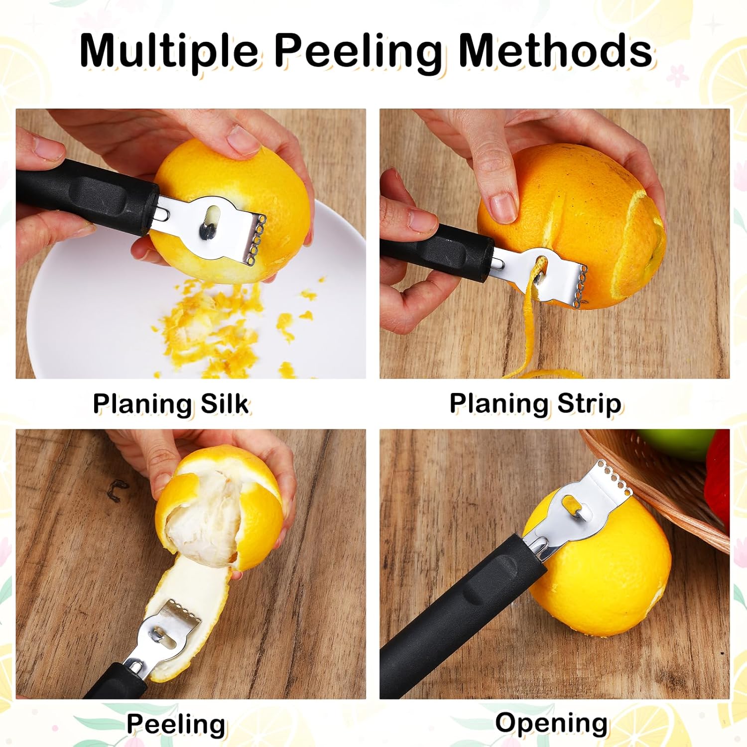 Lemon Zester, Channel Knife, P - Peeler Channel Knife recension och pris
