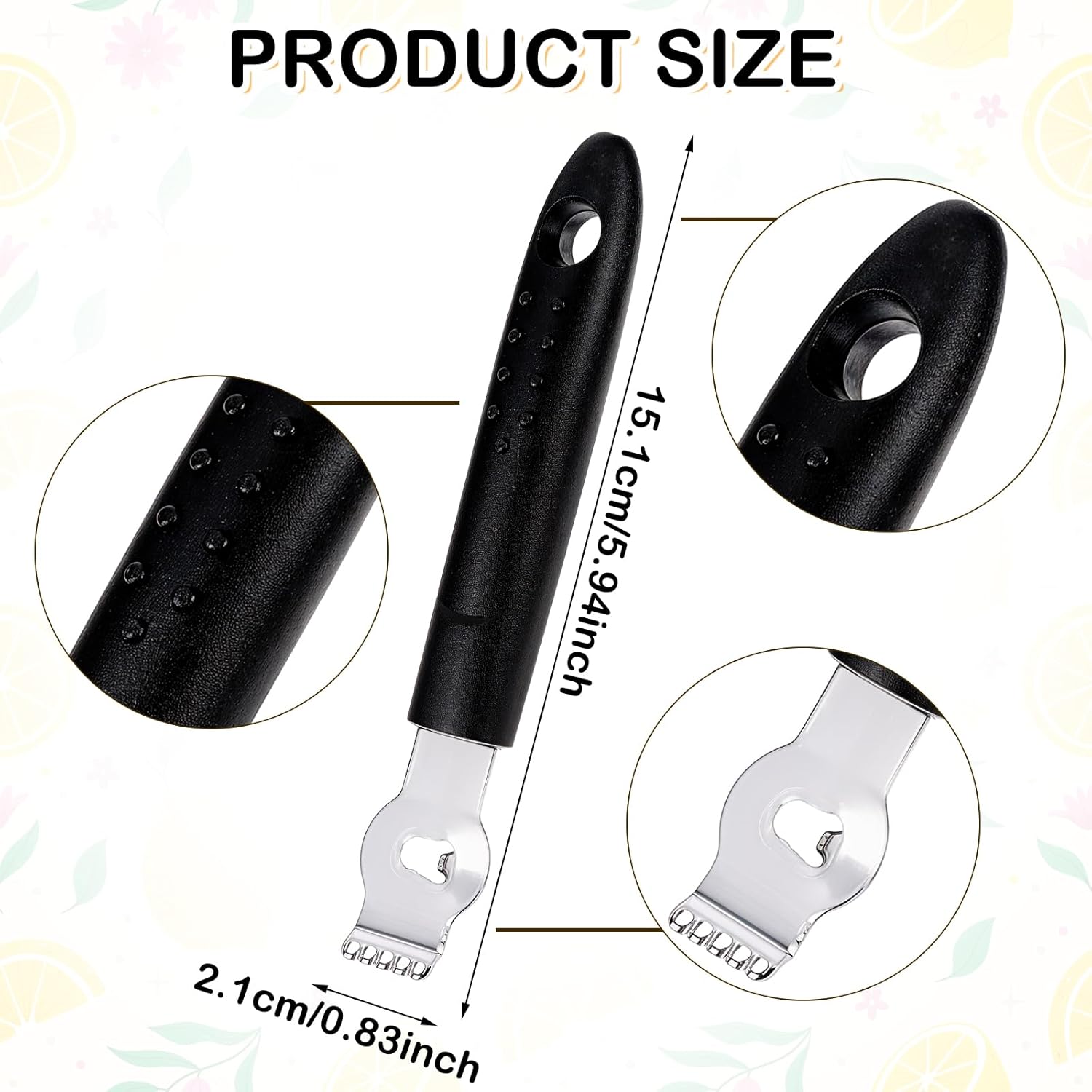 Lemon Zester, Channel Knife, P - Peeler Channel Knife recension och pris