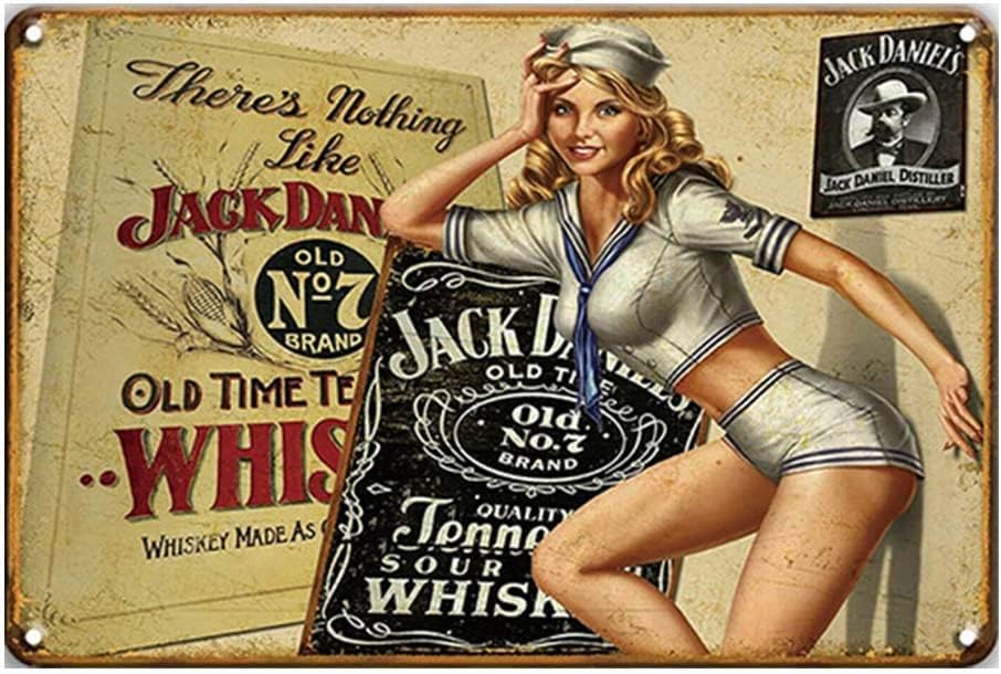 n1,Vintage Metal Tin Sign Whis - Home Bar And Coffee recension och pris