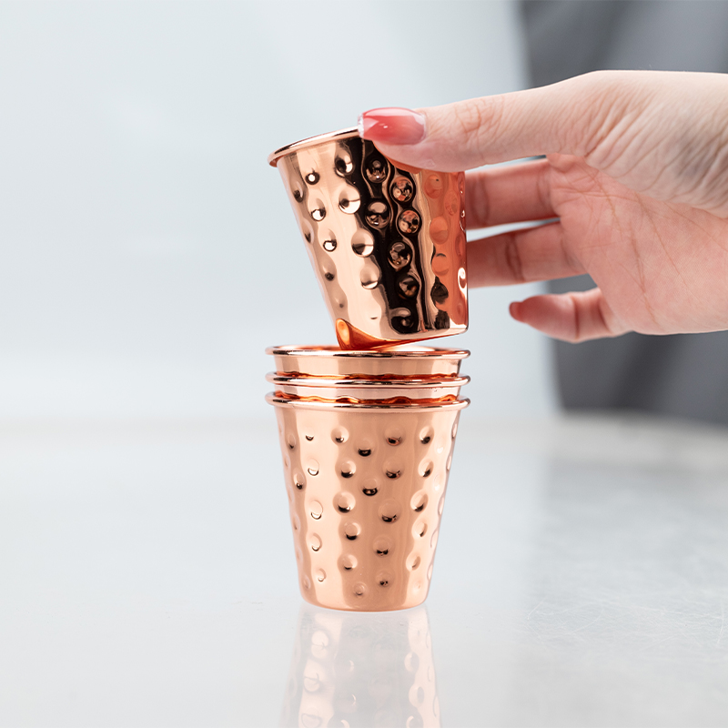 Hammered Copper Shot Glass 60m - Mule Copper Mug recension och pris