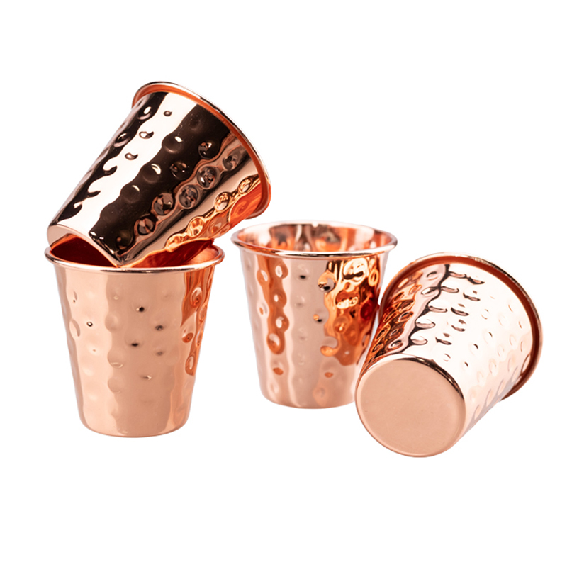 Hammered Copper Shot Glass 60m - Mule Copper Mug recension och pris