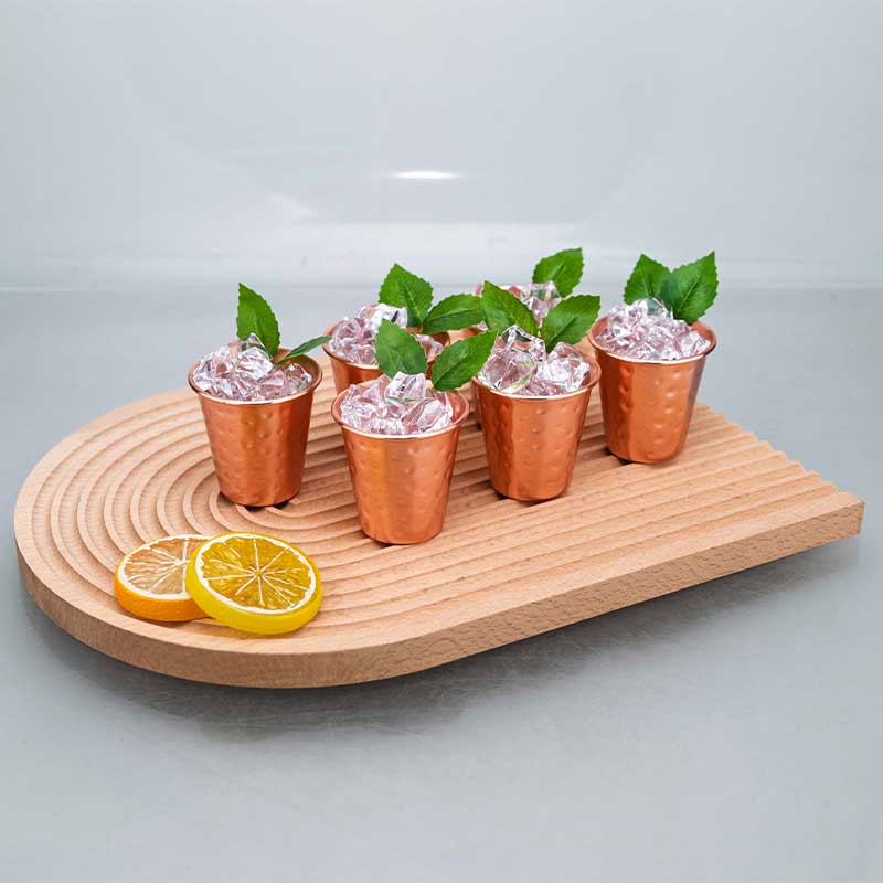 Hammered Copper Shot Glass 60m - Mule Copper Mug recension och pris