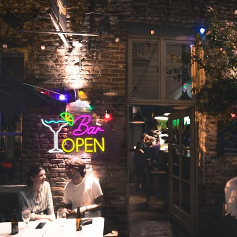Sign for Business, Neon Open S - Home Bar And Coffee recension och pris