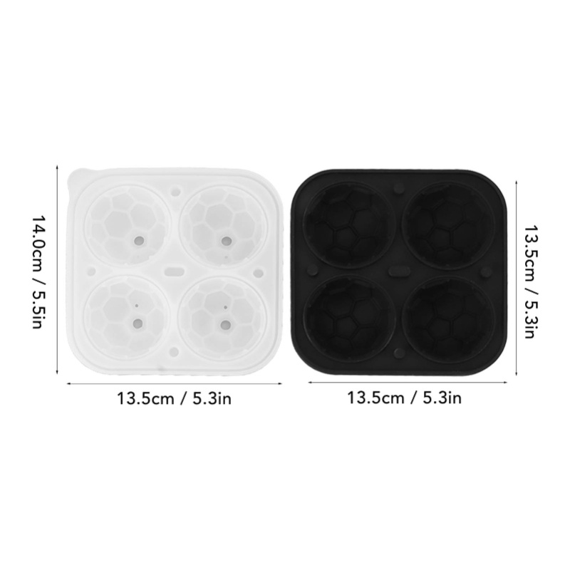 2Pcs Silicone Ice Cube Molds F - Ice Mold Sphere recension och pris