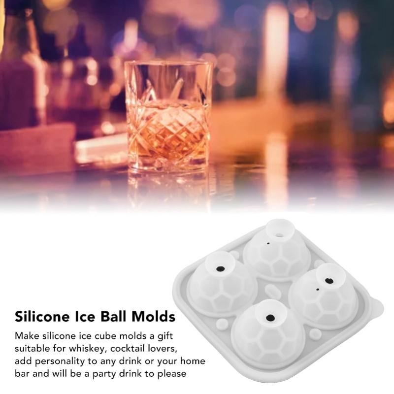 2Pcs Silicone Ice Cube Molds F - Ice Mold Sphere recension och pris