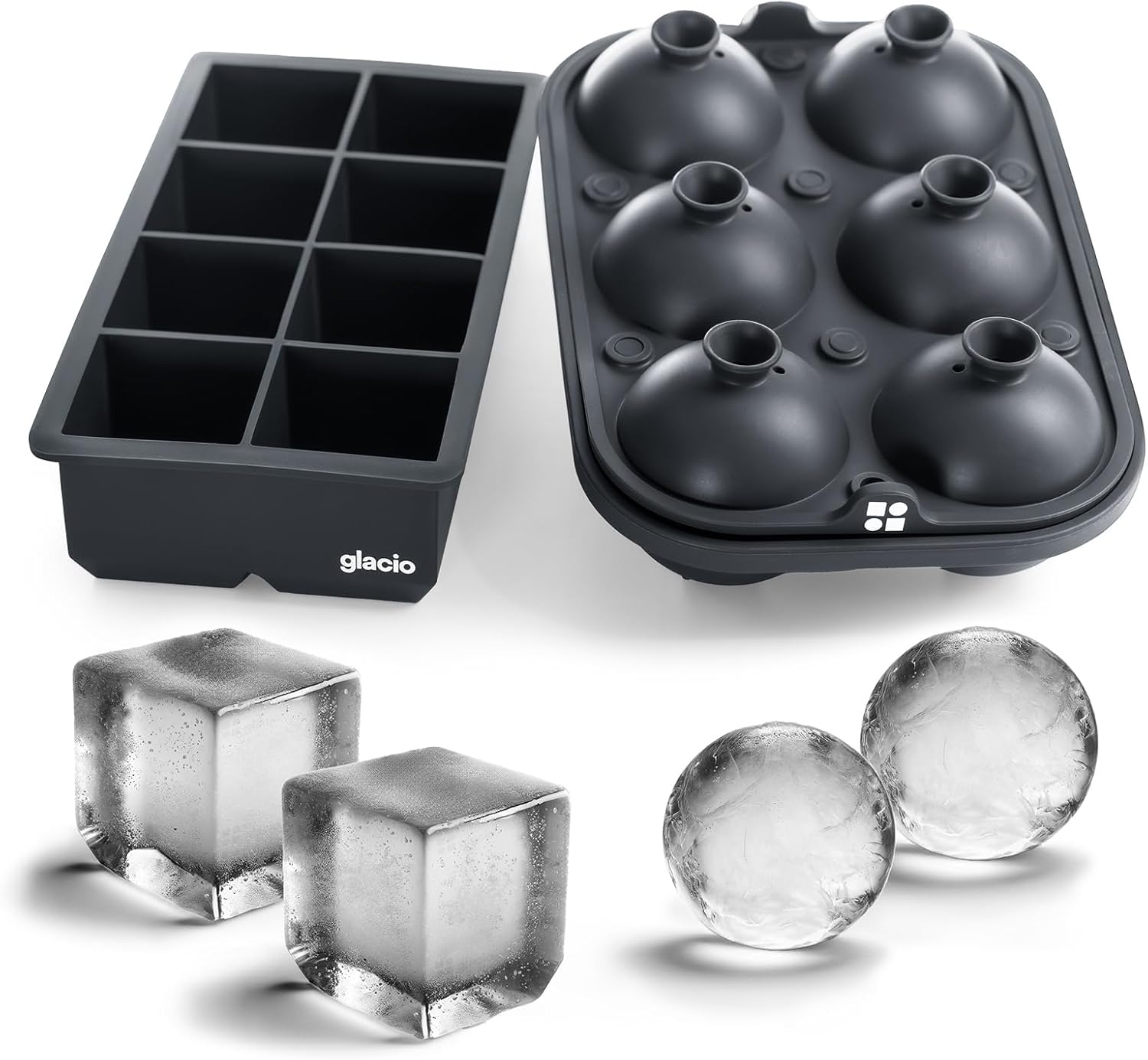 Large 2-in-1 Silicone Ice Mold - Ice Mold Sphere recension och pris