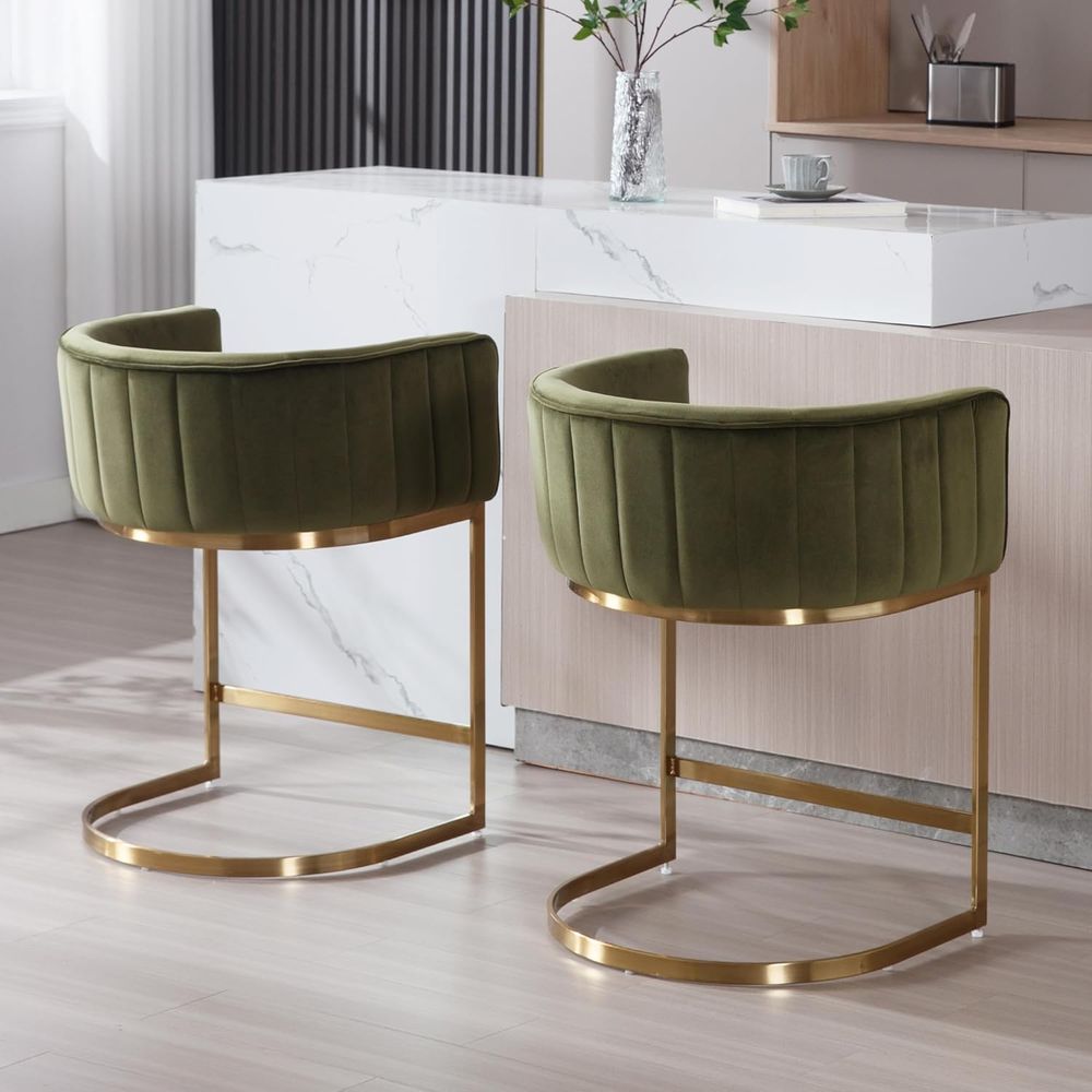 24 Velvet Upholstered Counter  - Home Bar And Counter recension och pris