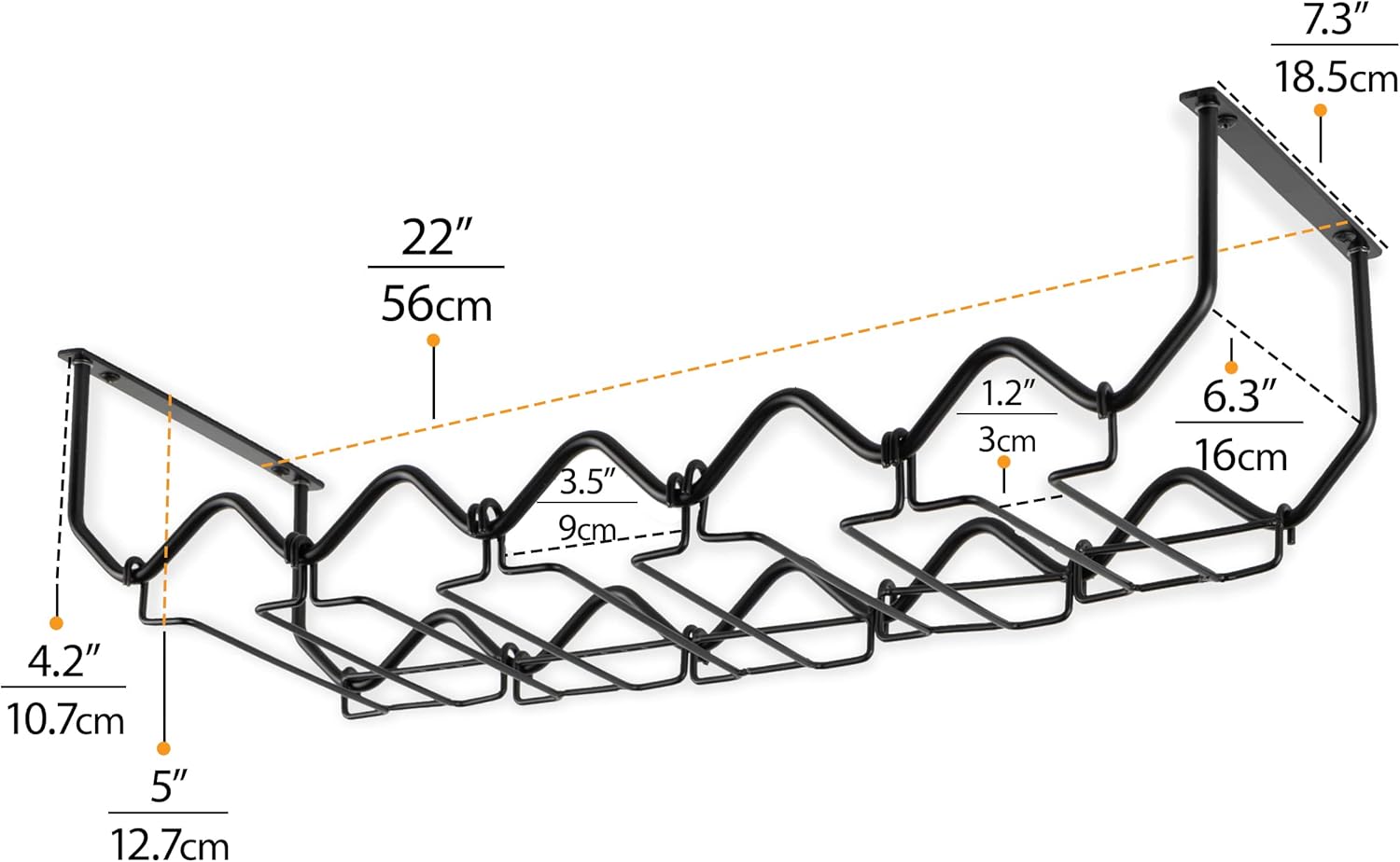 Under Cabinet Wine Rack & Glas - Home Bar And Cabinet recension och pris