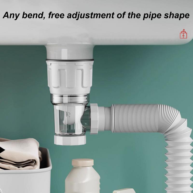 Telescoping Anti-odor Drain Pi - Home Bar Sink recension och pris