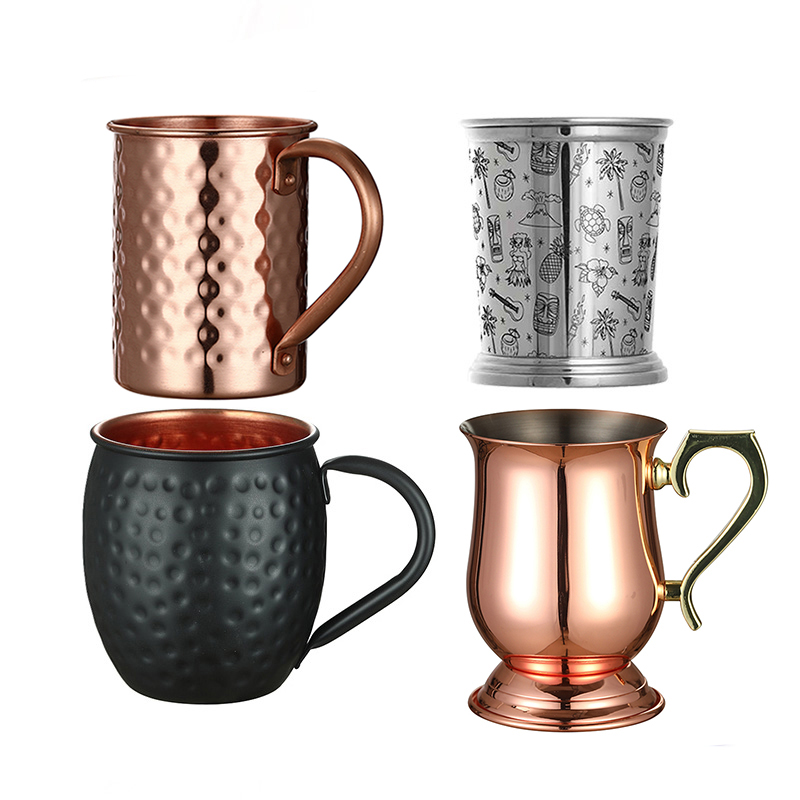 Hammered Copper Plated Stainle - Mule Copper Mug recension och pris