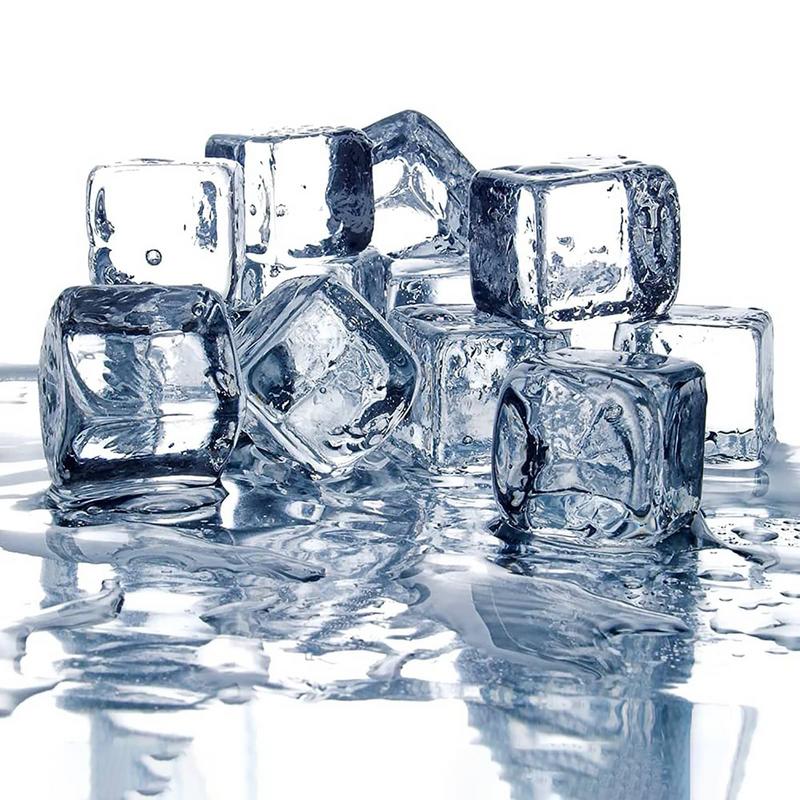 50PCS 3D Acrylic Fake Ice Cube - Ice Mold Sphere recension och pris