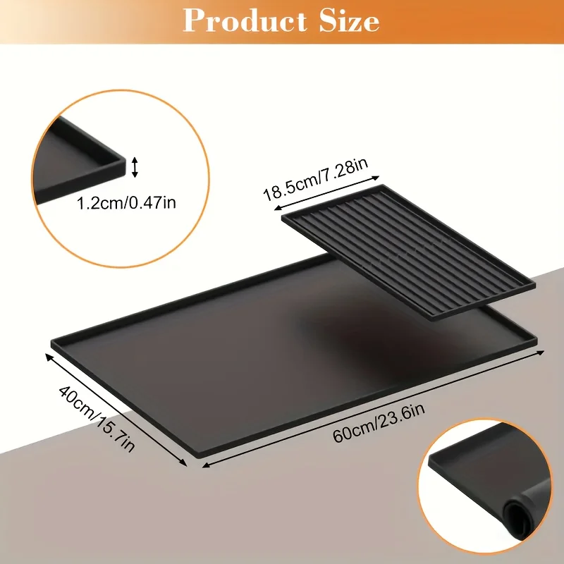2-in-1 Silicone Coffee Bar Mat - Home Bar And Counter recension och pris
