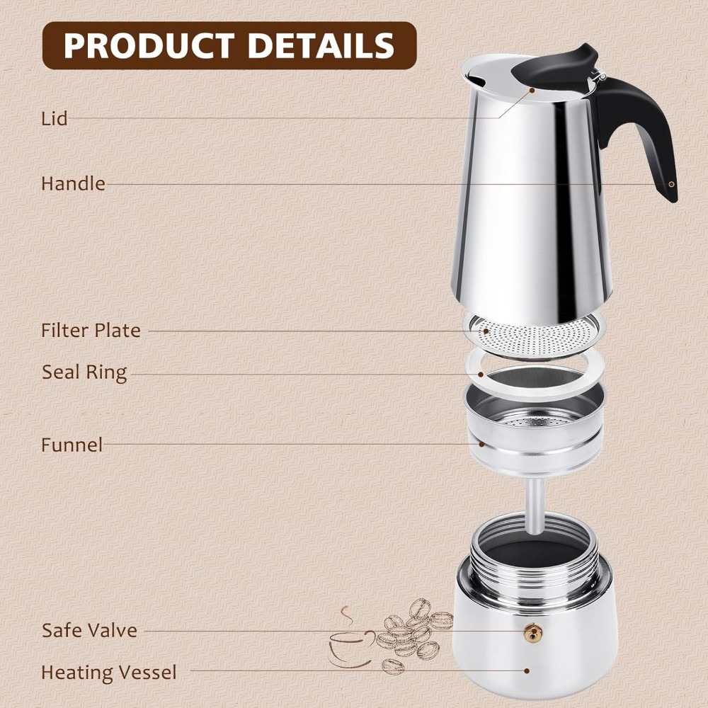 Portable Coffee Pot Stainless  - Home Barista recension och pris