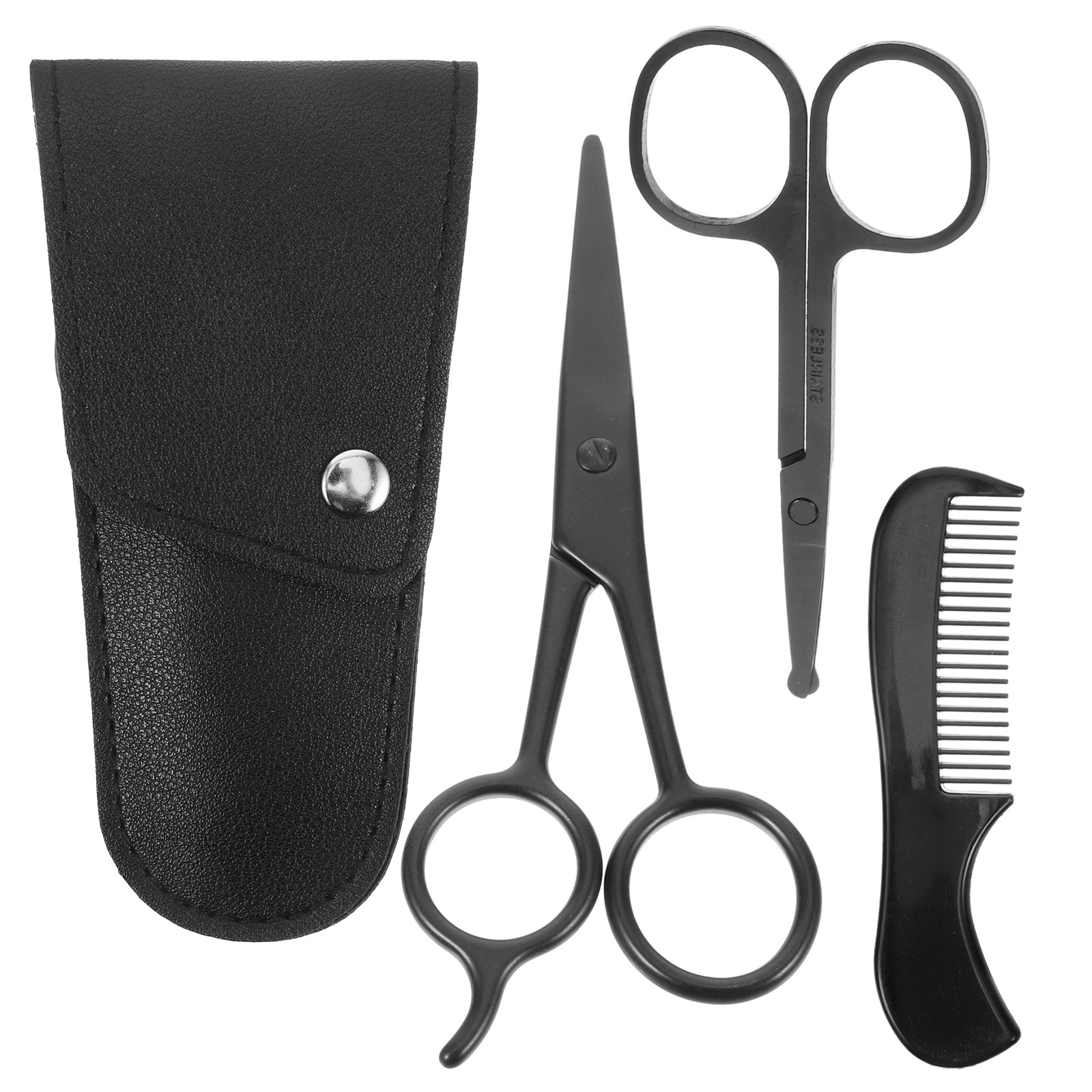 1Set Beard Shears Kit Stainles - Home Barber recension och pris