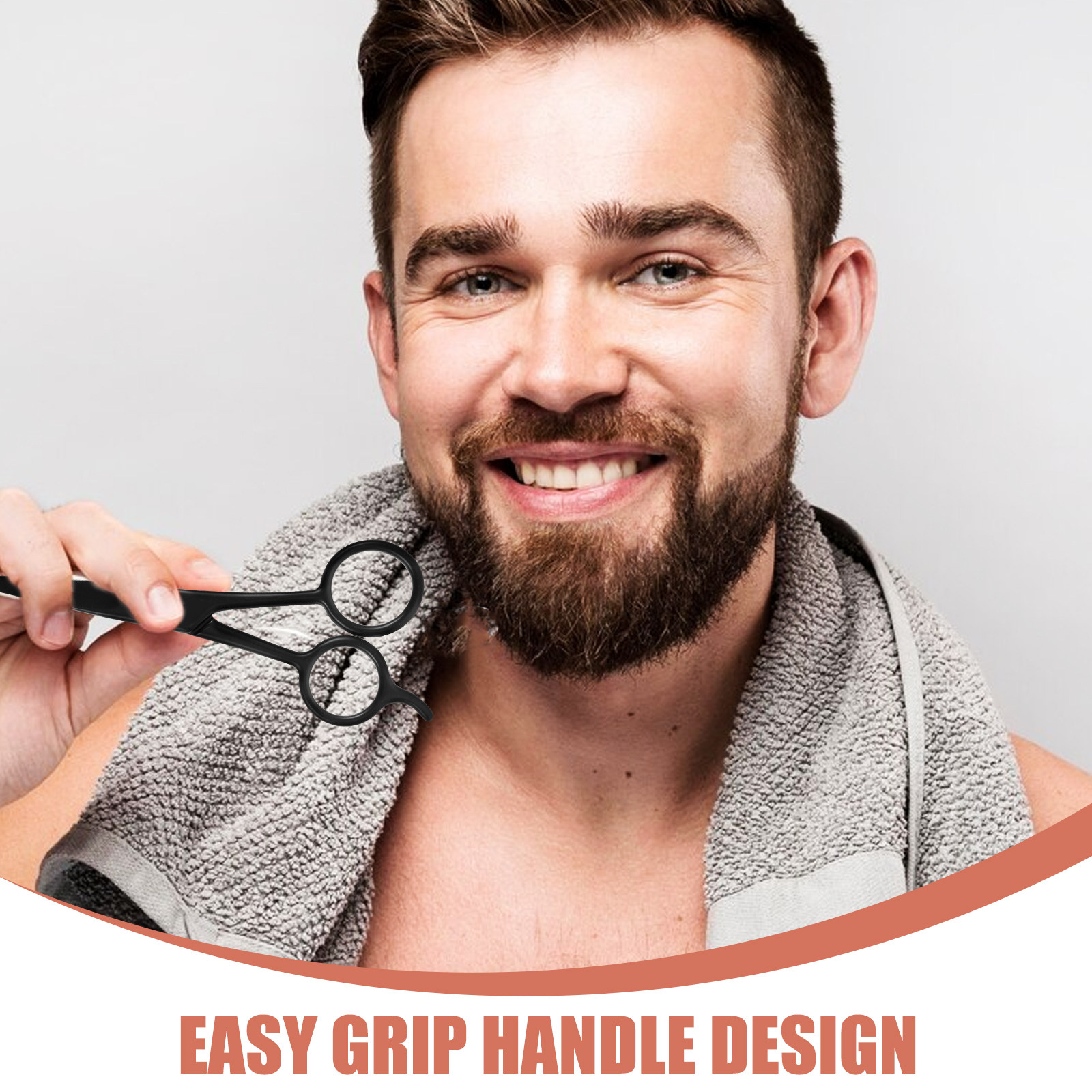 1Set Beard Shears Kit Stainles - Home Barber recension och pris